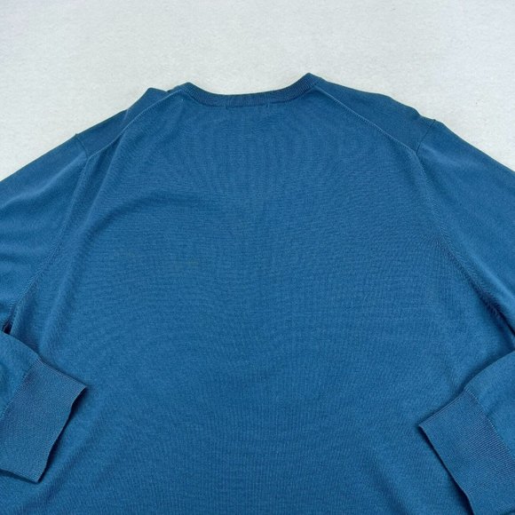 Brooks Brothers Sweater 2XL XXL Men's V Neck Lightweight Casual Pima Cotton - Picture 10 of 11